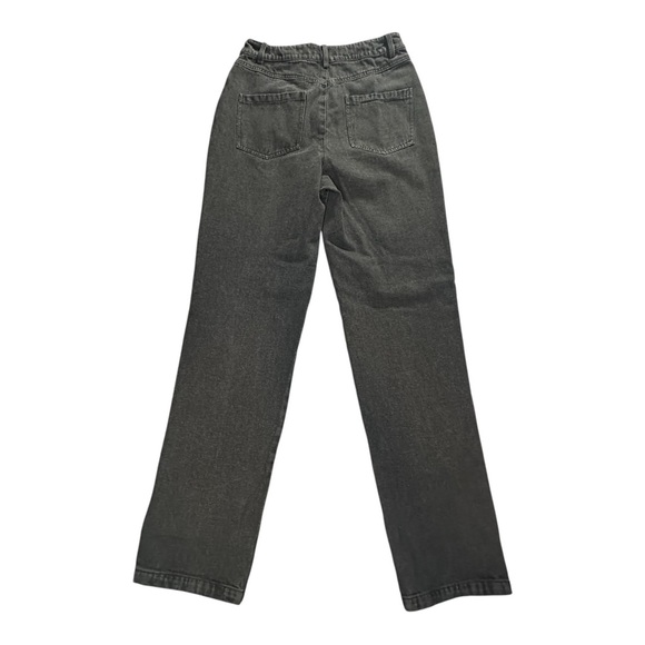 Avec Les Filles Faux Leather Trim Straight Leg Pants. Sz: 28/US 6 - Picture 7 of 10